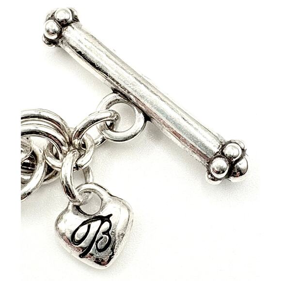 Brighton “Let It Snow” Charm Bracelet - Silver Enamel Crystal - Rare Collectible - Picture 14 of 14